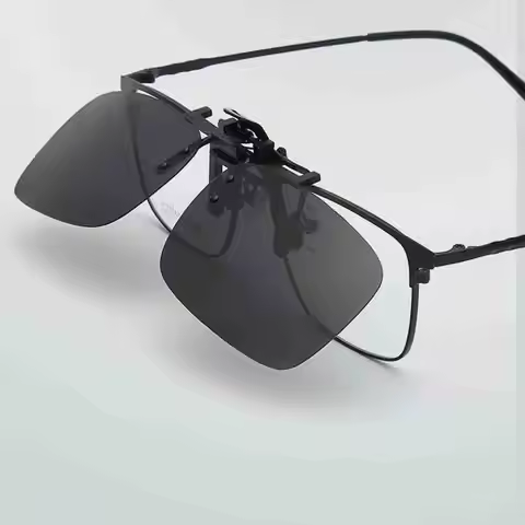 Driving Glasses Tac Anti Glare Eyewear Clip On Sunglasses Uv400 Uv400 Glasses For Shopping Driving B