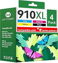 MYTONER 910XL Ink Cartridges for HP Printers Replacement for HP Ink 910XL Black and Color Combo Pack