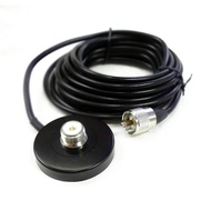 Vehicle/car Mobile Radio Antenna Magnetic Dual Radio Antenna Base 136-174/400-470mhz Car Band