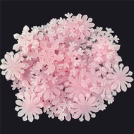 [Hàng gia dụng cerci] 50 miếng dán tường phát sáng trong bóng tối tấm dán tường hình bông tuyết phát