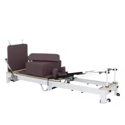 YTYIN New Pilates Aluminum Reformer Nice Price Fold Up Reformer Pilates Bed Professional Folding Pil