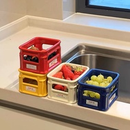 Multifunctional Dopamine Office Storage Basket Stationery Sundries Desktop Storage Box