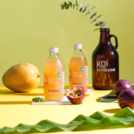 台灣 Kai Kombucha 有機芒果百香康普茶 6瓶裝