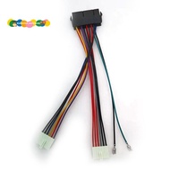 1Pcs 20Pin ATX to 2Port 6Pin AT Converter Power Cable Cord for 286 386 486 Computer