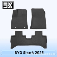 Suitable for D Shark 2025 3D All-Weather Material XPE Foot Mat Trunk Mat