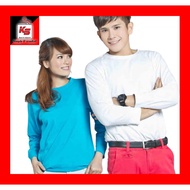 OREN SPORT Unisex 100% Cotton Long Sleeve Plain T-Shirt CT54