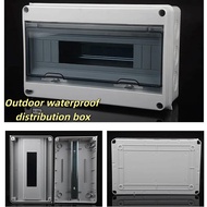 8 Ways IP65 Outdoor Waterproof Electrical Distribution Box Plastic Switch Meter Junction Box Iron Po