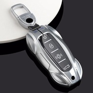 Metal Car Remote Key Cover Case Holder Shell Housing Fob For Hongqi New H5 HS5 HS3 HS7 H6 H7 H9 HQ9 