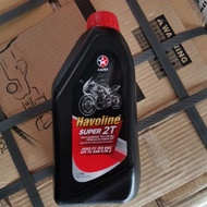 CALTEX Havoline SUPER 2T Oil Minyak SEMI SYNTHETIC POWER 2 STROKE Engine Oil 2 Lejang Original