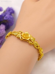Vietnam Sand Bracelet Plated Fake Yellow Color Simulation Bracelet Women