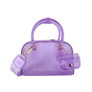 Barbie Jelly Túi Nhựa PVC Mềm Đeo Túi Xách Cho Nữ Thời Trang Bền Đẹp Chống Bụi Bẩn Mùa Hè Túi Đeo Va