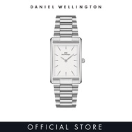 [2 years warranty] Daniel Wellington Bound 35x24mm 3-link Silver - White Dial - Fashion Watch for men - Stainless Steel Strap WatchDial - Fashion Watch - DW Official - Authentic นาฬิกา ผู้ชาย