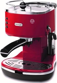 德龍復古系列半自動咖啡機DELONGHI Icona Micalite Red Traditional Espresso Coffee Maker  - ECOM311.R