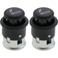 SING F LTD 2Pcs Car Cigarette Lighter Socket Cigarette Butt Car Cigarette Lighter 1J0919307 Compatib