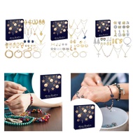 [Leipupa] Xmas Advent Calendar Jewelry Set Creative Holiday Gift Box for Women Christmas Decorations