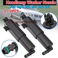 1/2PCS Headlamp Washer Nozzle Cylinder Spray Nozzle For BMW 3 Series E90 E91 E92 E93 61677308526,616