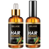 Hair Growth Serum น้ำมันหอมระเหย Anti Hair Loss Spray Products Ginger For Treatment Dry Frizzy Damaged Thin Hair Nourish Care