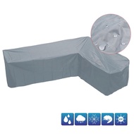 L Shape Furniture Cover Waterproof Dustproof Sofa Protective Cover  Sun Shelters Outdoor Garden