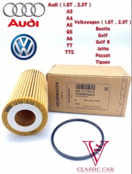 (100% Original) Audi Volkswagen Oil Filter - Golf MK7 / Audi A4 1.8 2013- / Audi Q5 2013- 06L 115 562B
