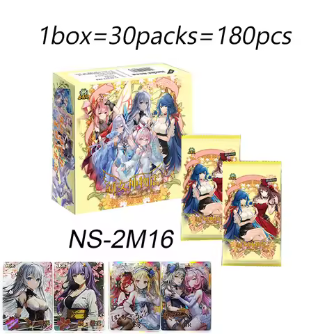New Goddess Story Card NS-2M16 Muxia Chapter Waifu Rare PR Card Anime Game Goddess Collection Card T