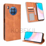 Honor 50 Lite Flip PU Leather Wallet Phone Cover Honor 50 Lite 50Pro Honor50 SE Honor50Lite Stand Ho