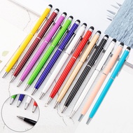 ปากกาทัชสกรีน Stylus Pen 2 in 1 ใช้ได้ทุกรุ่นระบบ Android และ for ios ปากกาเขียนหน้าจอ หัวลูกลื่น 0.