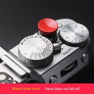 ✅ personality ✅ camera accessories in stock shutter button retro sticker Copper ♟For Fuji camera shu