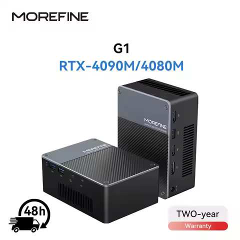 MOREFINE 2025 NEW Mini Pc GPU G1 AI RTX 4080M Super Graphics Card 12GB GDDR6 Thunderbolt3 TypeC Exte