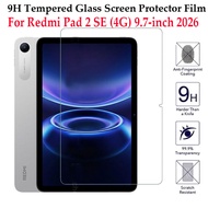 Tempered Glass For Xiaomi Redmi Pad 2 SE 4G Tablet 9.7 inch 2026 Screen Protector For Redmi Pad 2 SE