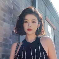 Wig Female Short Curly Hair Retro Hong Kong Style Sister-in-law Chen Shuting Same Style Lazy Wool Ro
