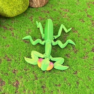 3D Printed Praying Mantis Toy - Cute Animal Figurine, Children's Educational Decor, Nature Themed De