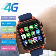 Elderly Smart Watch 4g Children GPS Call Wifi Network Dual Camera Heart Rate Pedometer SOS Boy Girl