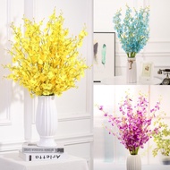 Oncidium Artificial Flower artificial orchid Dancing Orchid Flowers Wedding Home Decoration Fake flower artificial decorative flower artificial plant