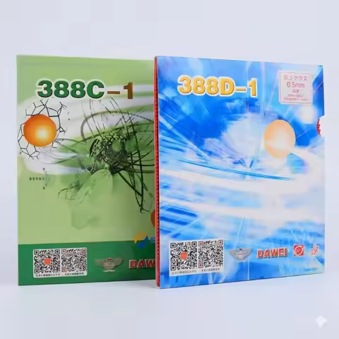 Original Dawei 388d-1 388C-1 Long Pips out Table Tennis Rubber With Sponge For Ping Pong Rakcet