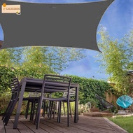 CAUSIXBDO Sun Shade Sail, Gray quadrilateral shape 2* Outdoor Shade Cloth, Durable outdoor fabric An