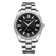 CURREN Men Watch Original Waterproof Luminous Stainless Steel Wristwatch Male Clock