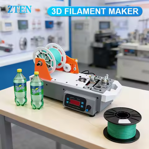 3D Printing Filament Making Machine Desktop Micro Injection Plastic Silk Making PET Bottle Filament