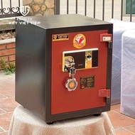 Két Sắt Việt Tiệp VE54 Vân Tay cảm biến thân đen cánh đỏ <50KG>