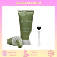[Arencia] Green Tea + LHA Pore Rice Cake Cleanser 150g + Specula Brush