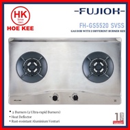 Fujioh FH-GS6520 SVSS 2-Burner Stainless Steel Hob