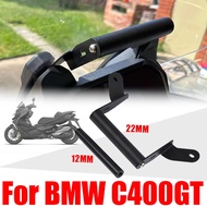 YES Motorcycle Mobile Phone Holder Stand GPS Navigation Support Bracket For BMW C400GT C400 GT C 400