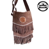 TAS SLEMPANG PRIA/WANITA TAS KULIT ASLI GARUT TAS DAYAK TAS KULIAH WAIST BAG TAS SANTAI TAS PREMIUM