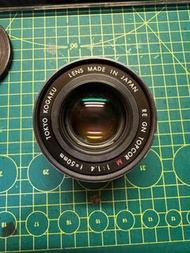 Topcon Topcor-M 50mm f/1.4 鏡頭