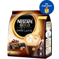 Nescafe Gold Dark Latte Coffee 12 Stick 34g