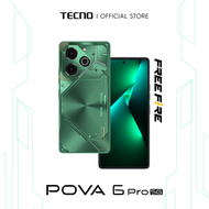 [สินค้าใหม่] Tecno Pova 6 Pro 5G (16+256GB และ 24+256GB) | หน่วยประมวลผล MTK D6080 | แบตเตอร์รี่ 6000mAh ชาร์จกำลังไฟ 70W | หน้าจอ 120HZ AMOLED | กล้อง 108MP | รับประกัน 13 เดือน