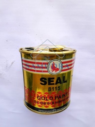 Cat Besi dan Kayu Warna Emas Gold Aluminium Alumunium Perak Merk SEAL 100ml Murah Terjankau Berkualitas - SAMUDRA TB