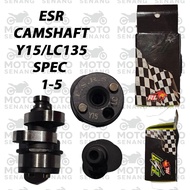 ESR MOTOR RACING Y15ZR LC135 RACING CAMSHAFT LIGHTWEIGHT DESIGN RACING CAM ESR1 ESR2 ESR3 ESR4 ESR5