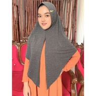 Produk terlaris Alwira.outfit Hijab Haninda motif Mamosa Jilbab segiti