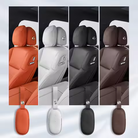 Leather Car Smart Key Fob Case Cover For Leading Ideal One Li Auto L9 For Li Lixiang L7 L8 2022 2023