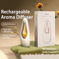 SG Stock -Smart Home Appliances Aromatherapy Air Freshener Diffuser Essential Oil Aroma Diffuser Rechargeable迷你香薰机